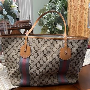 Monogram Patent Web Large Jolie Tote Pink